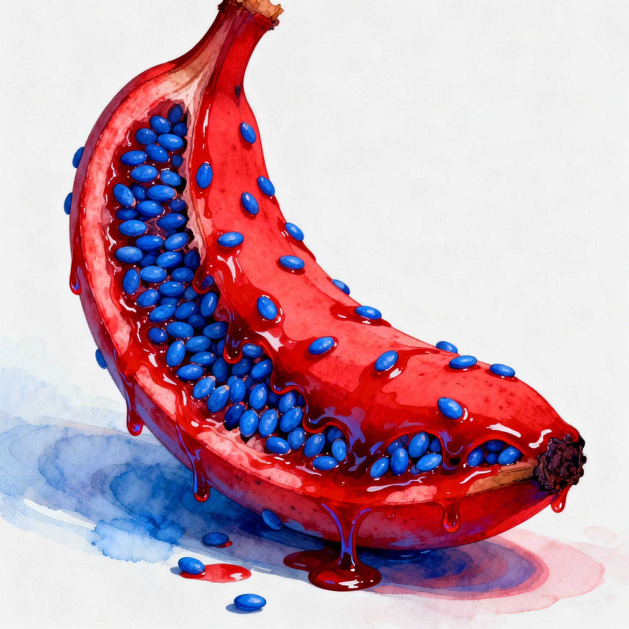 a strange fruit breed for many properties , has elements , properties and tastes of many different fruit and morning glory  poppies to descr...