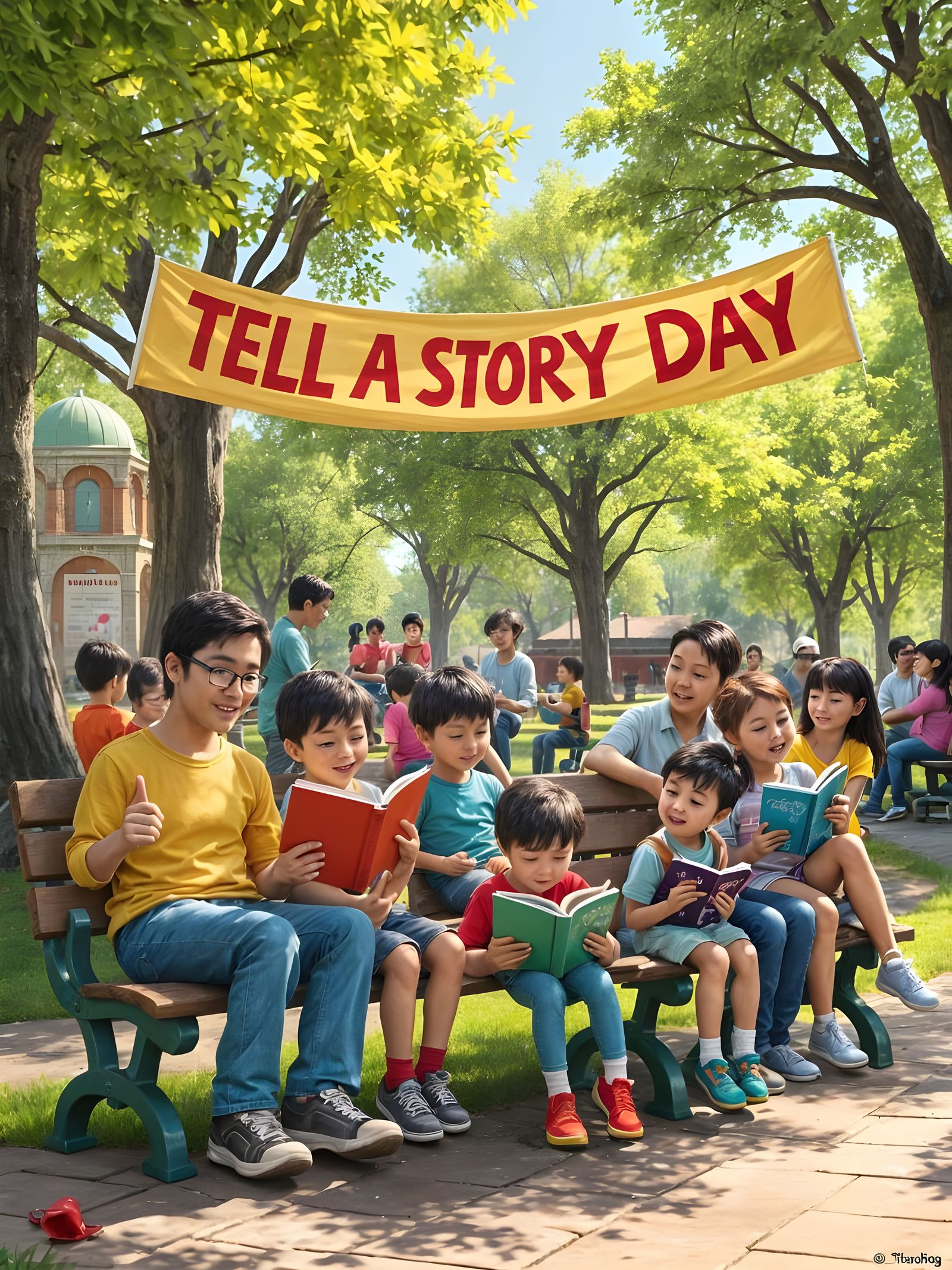 Tell a story day  by @Tatti