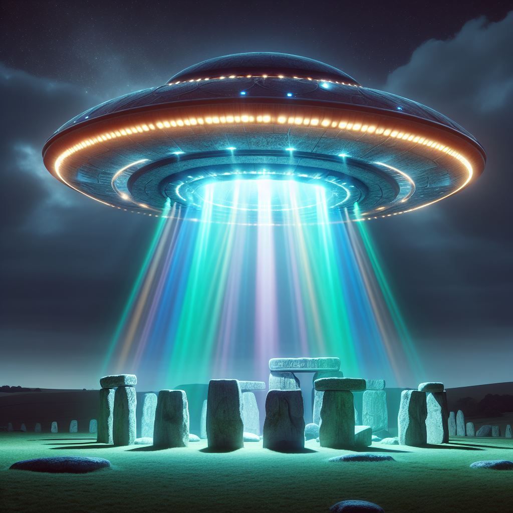Stonehenge = Parking Stand for Flying Saucers