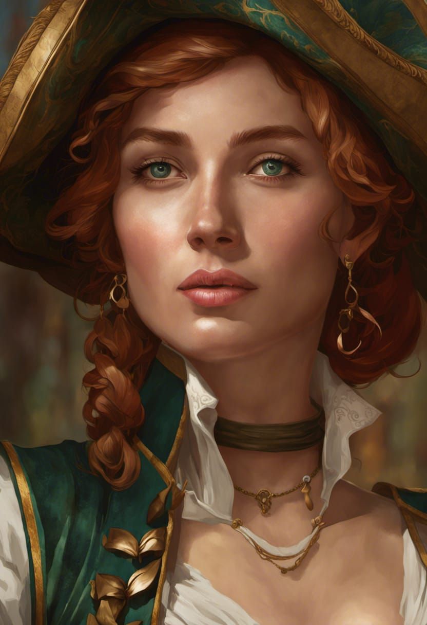 The Legendary Anne Bonny, circa 1720 - AI Generated Artwork - NightCafe ...