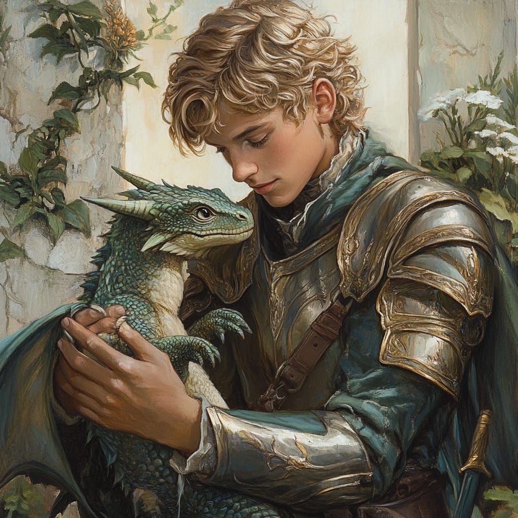 His Pet Dragon
