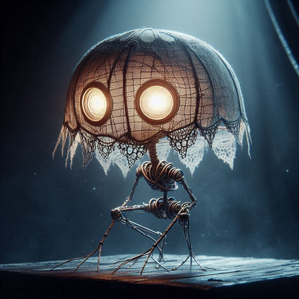 Scarecrow lamp