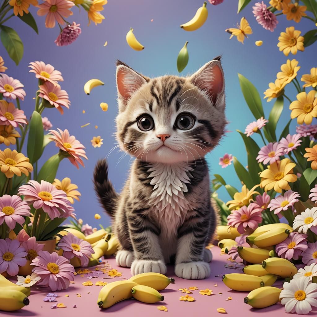 Kitten - AI Generated Artwork - NightCafe Creator