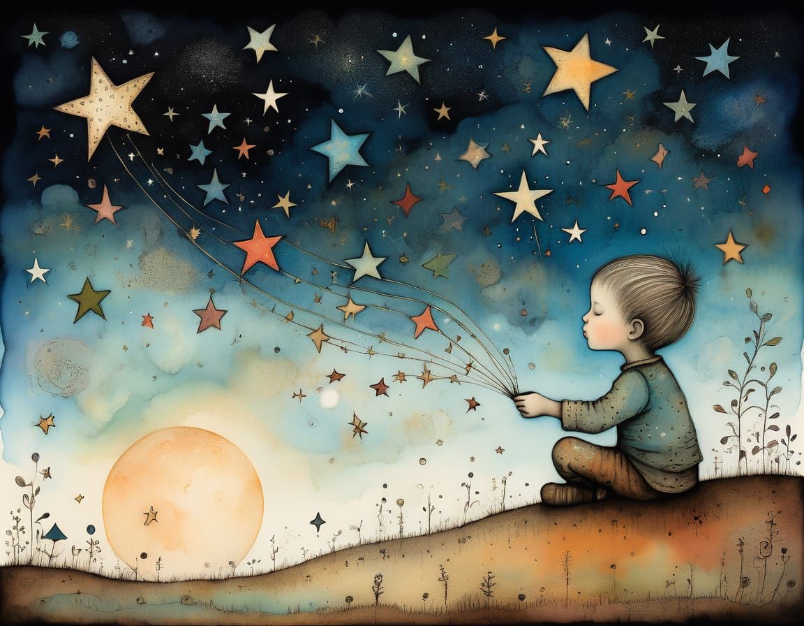 Star Gatherer  by @Karen Asmussen