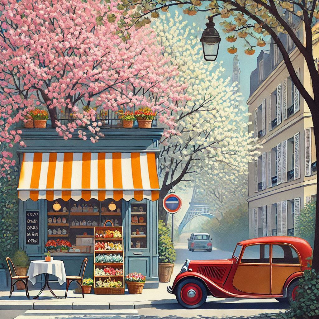 Flowershop Paris, Minimalism