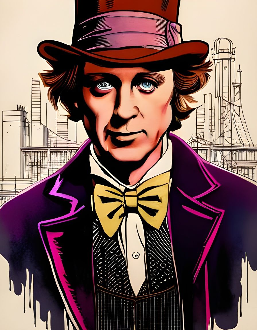 Portrait of Willy Wonka