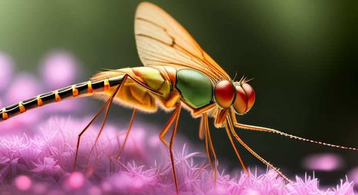 beautiful mayfly