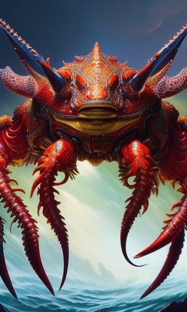 frightening crab   by @DonSix