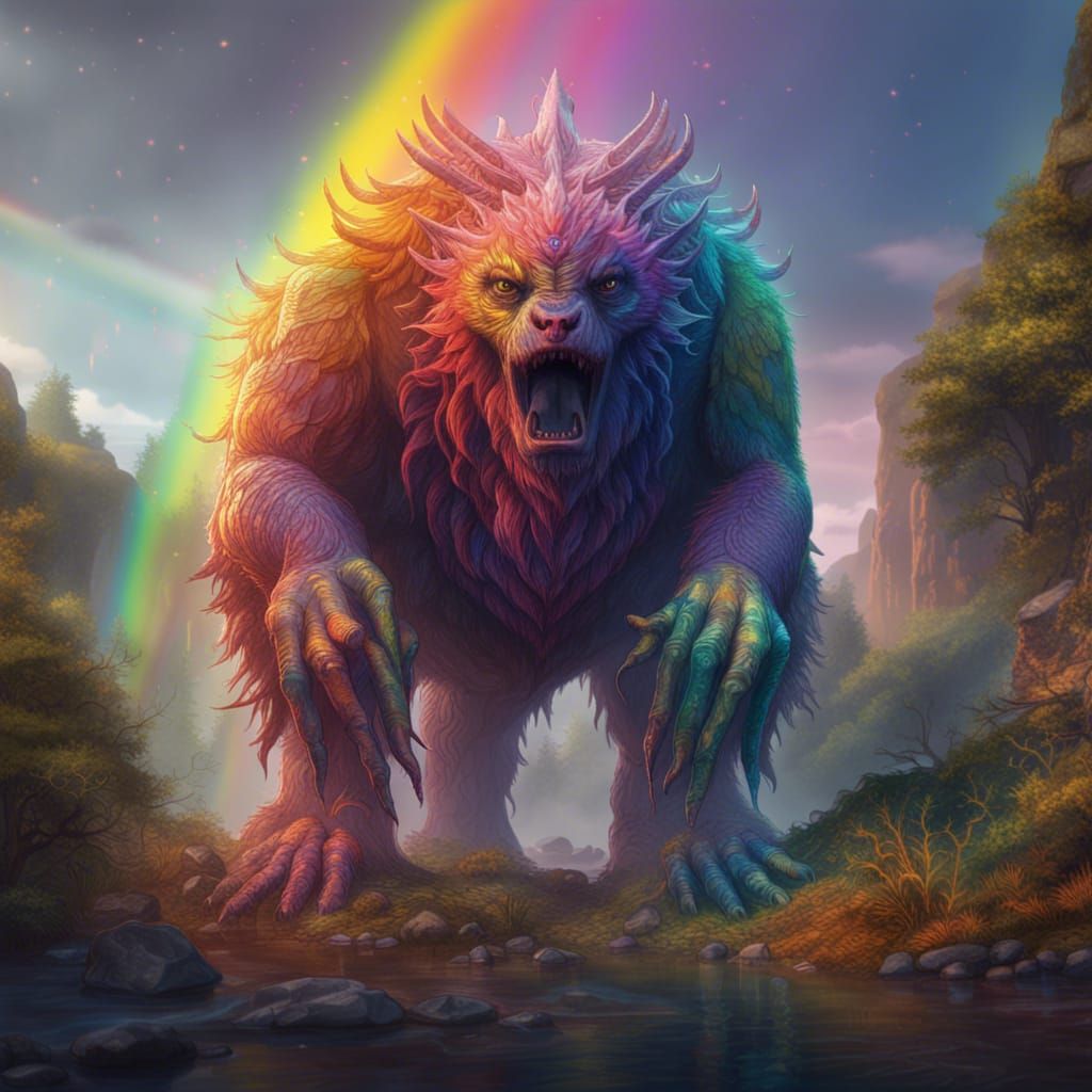 Gay Rainbow cryptid