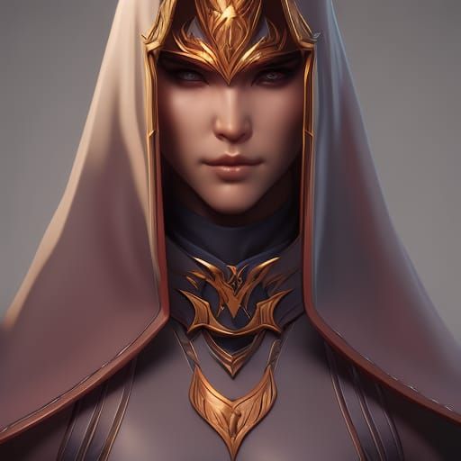 mysterious hooded warrior (A) - AI Generated Artwork - NightCafe Creator