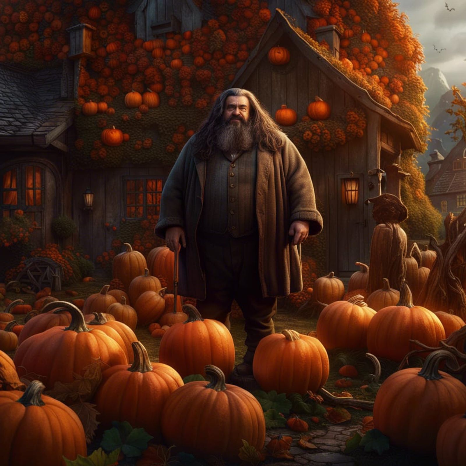 rubeus hagrid wallpaper