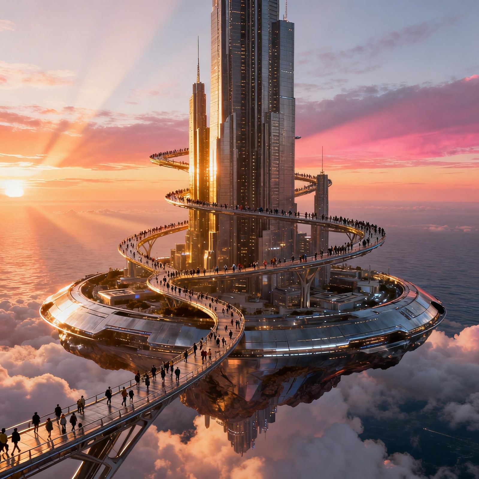 SKYFALL CITY  by @The Nice Guy