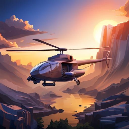 Viaje en helicóptero