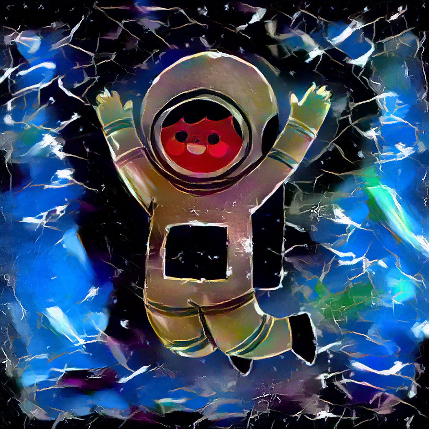 Astronaut in the Space