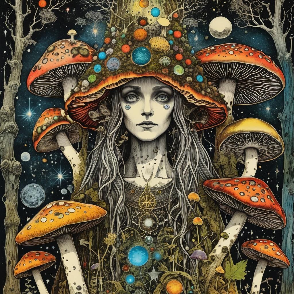 Fungi Girl 13221