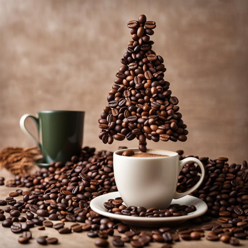 Christmas Coffee   by @GummieFish