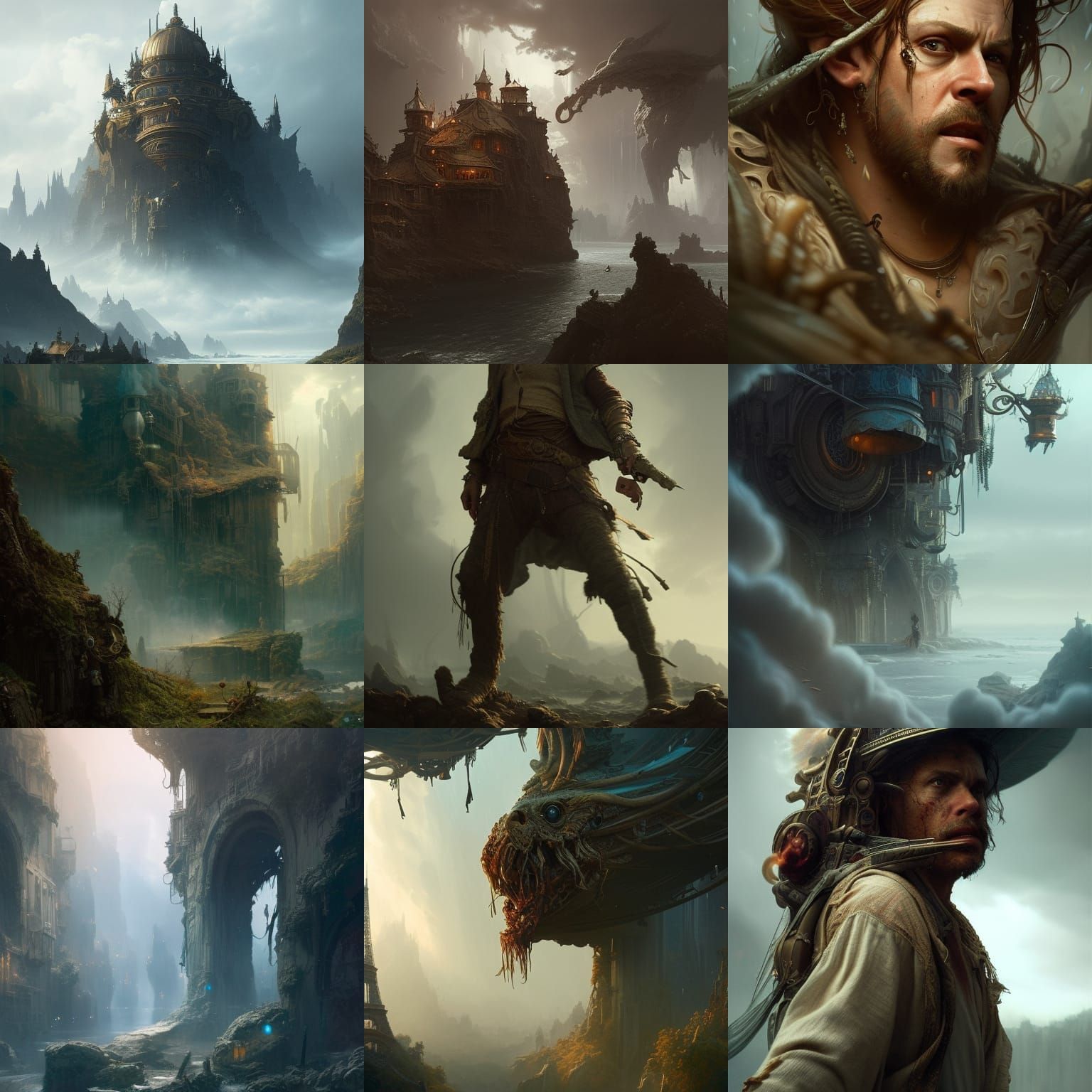 johnny Depp as jake sparrow head and shoulders portrait, 8k resolution