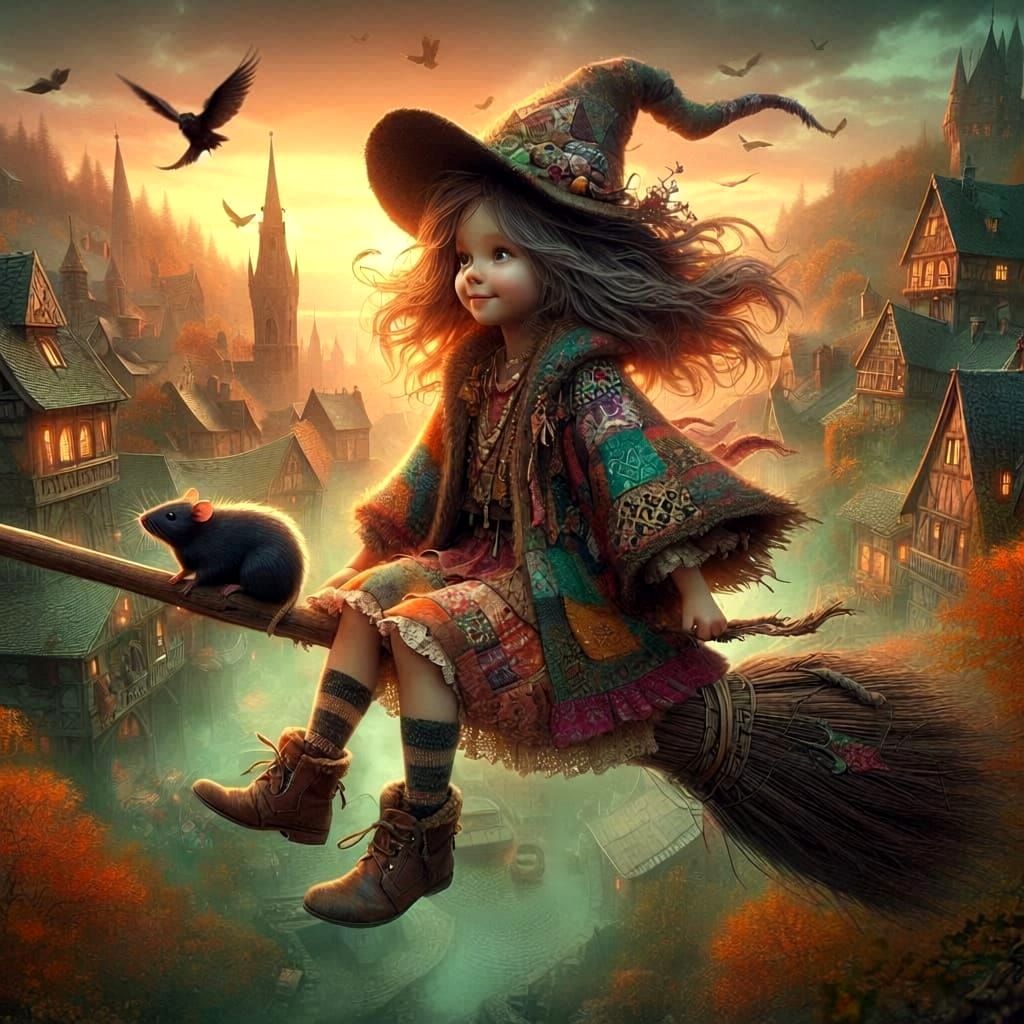 the right use of a broom...