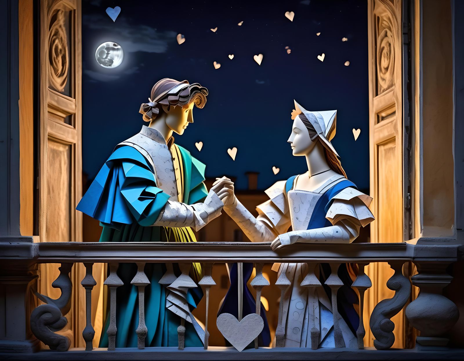 The Tragedy of Romeo and Juliet - AI Generated Artwork - NightCafe Creator