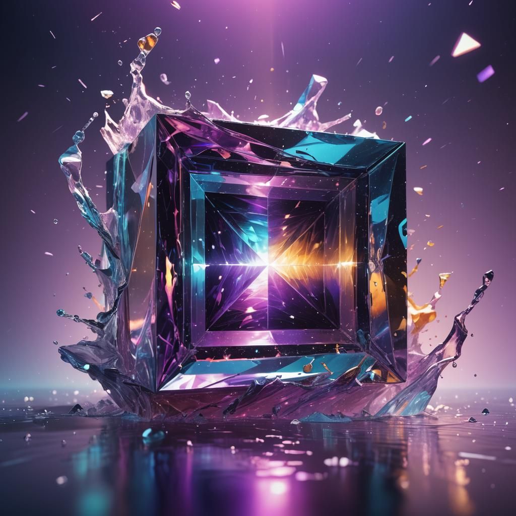 inter triangular circle box dimension