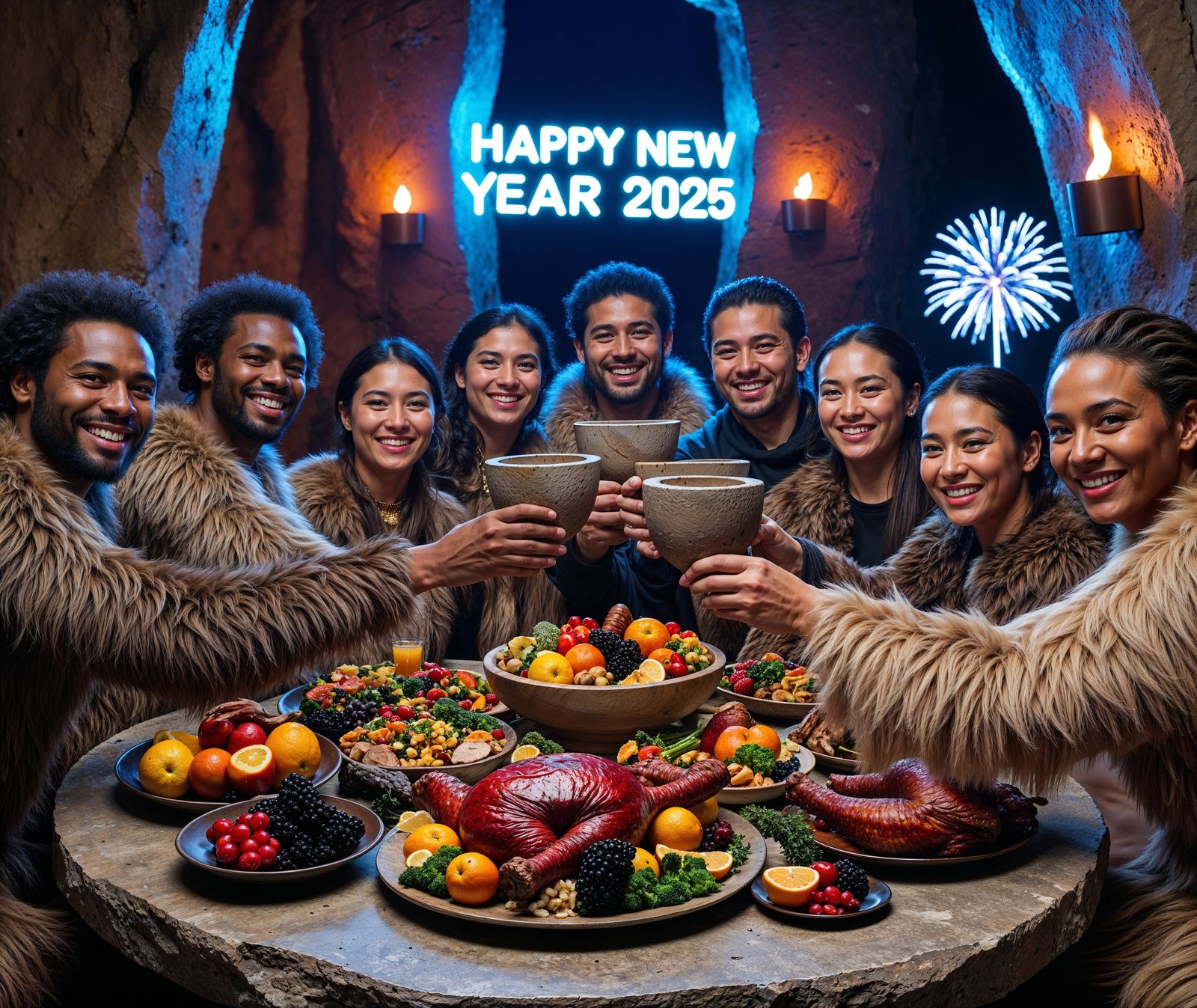 New Year's Eve Paleolithic Party