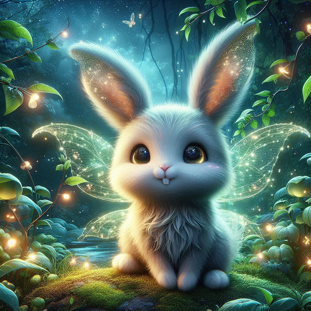 Fairy Rabbit  by @EowElysion