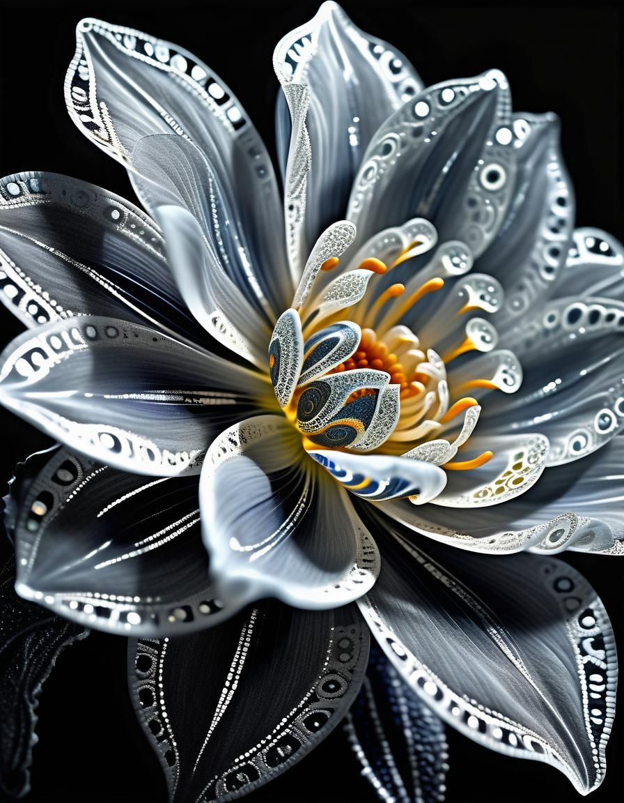 Gray flower