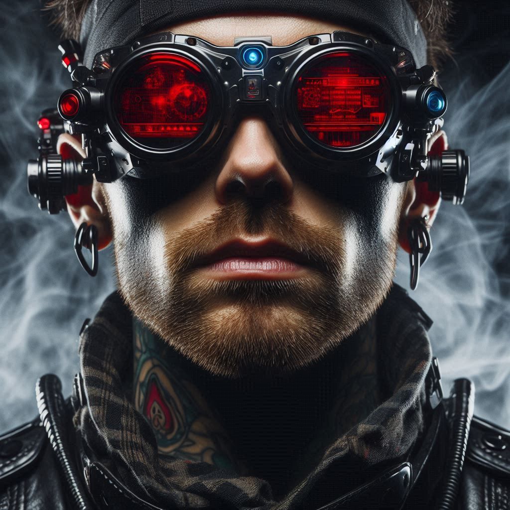 Dystopian punk outlaw