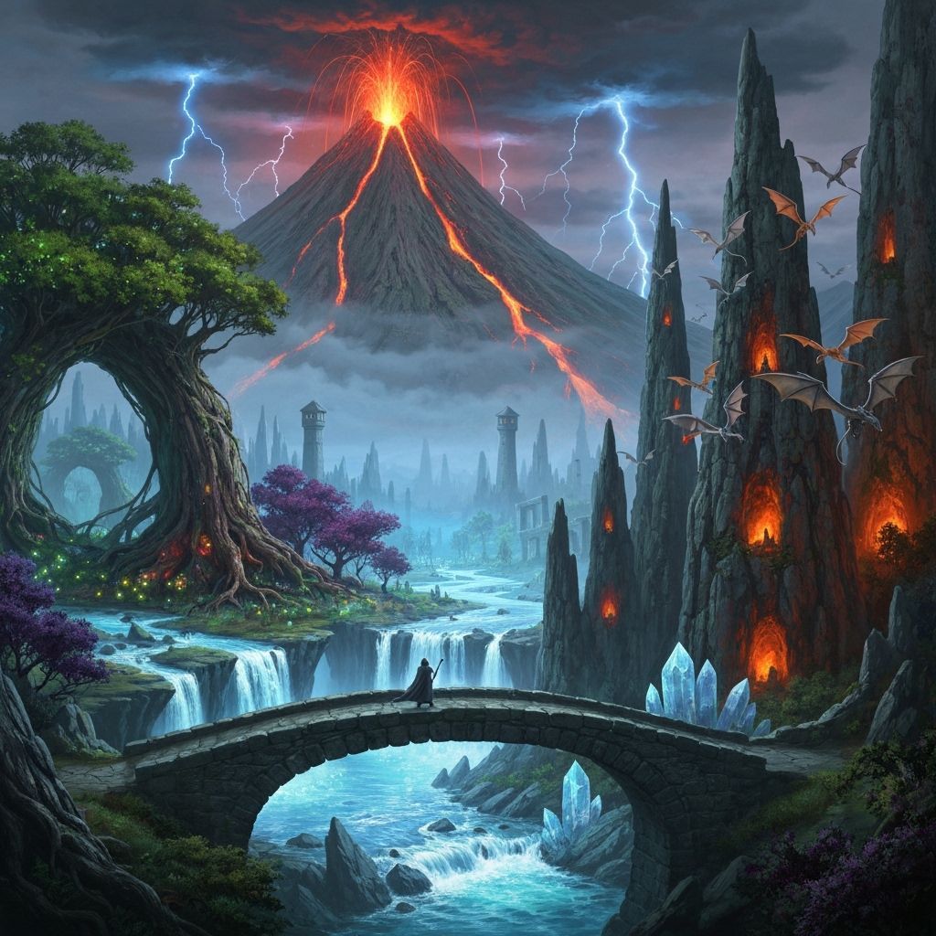 Convergence of the Four Realms