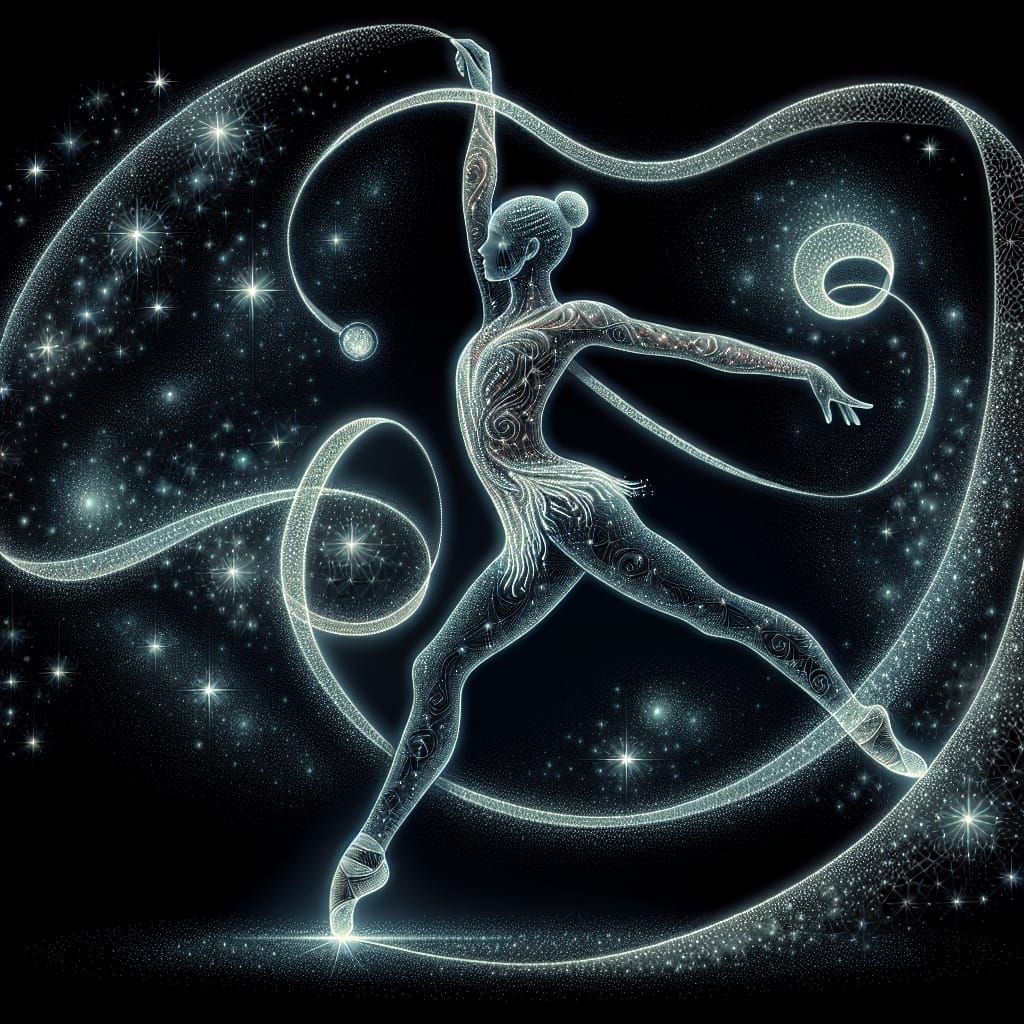 Celestial Rhythmic Gymnast  by @Regent of Westie-ros 