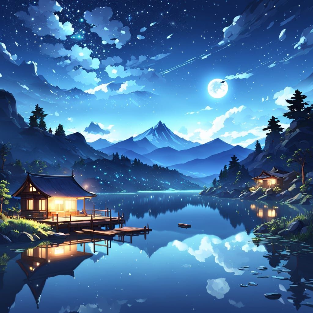  lake   by @8Mozzarella