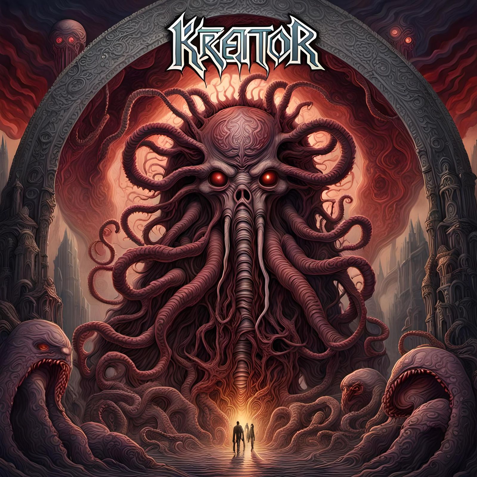 Kreator Album Cover - AI Generated Artwork - NightCafe Creator