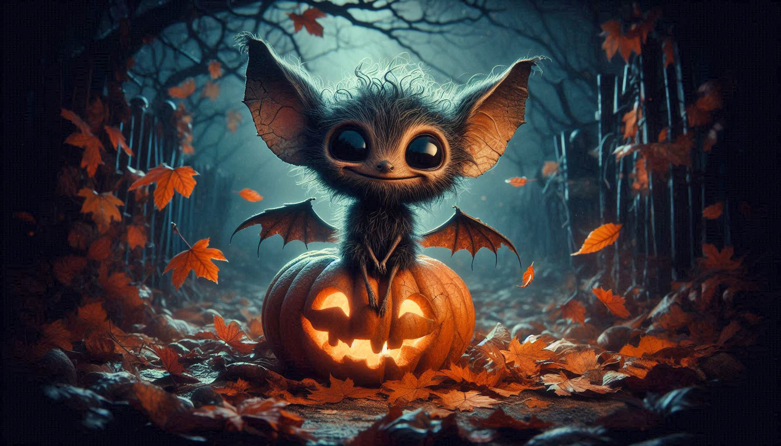 Excuse me, how many days till Halloween? AI Generated Artwork