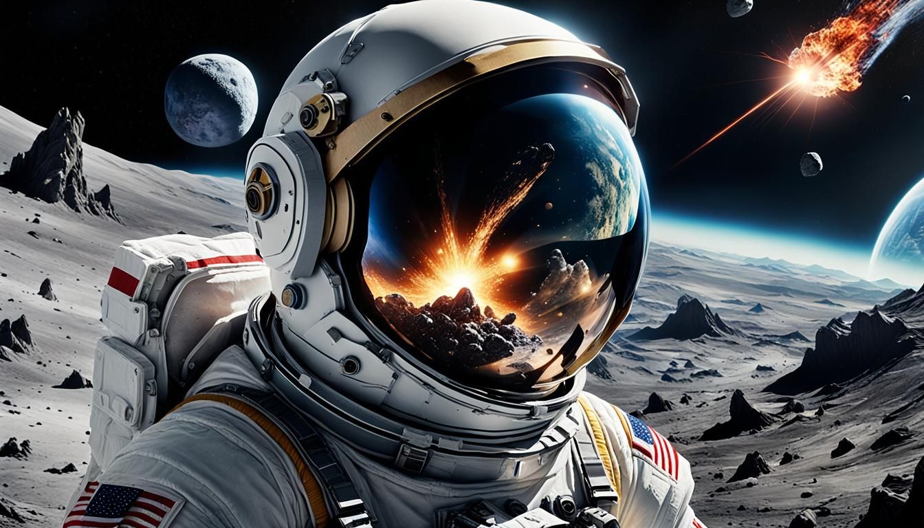 Helmet close up, catastrophic event  by @Patrick Francart