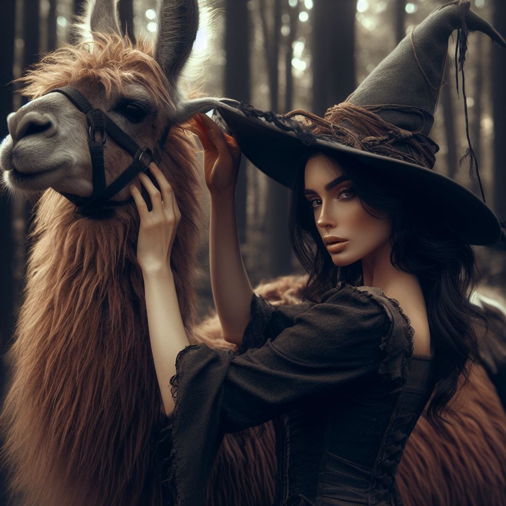 Llama Witch