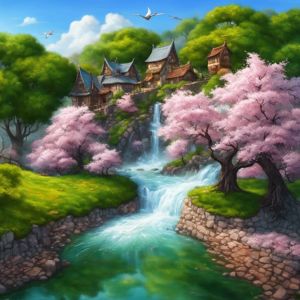 Cherry Blossom Village