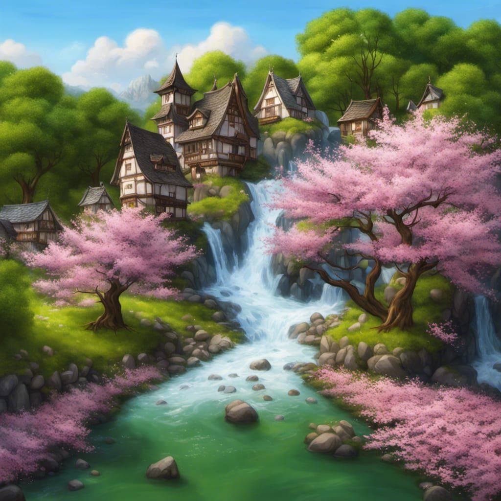 Cherry Blossom Village