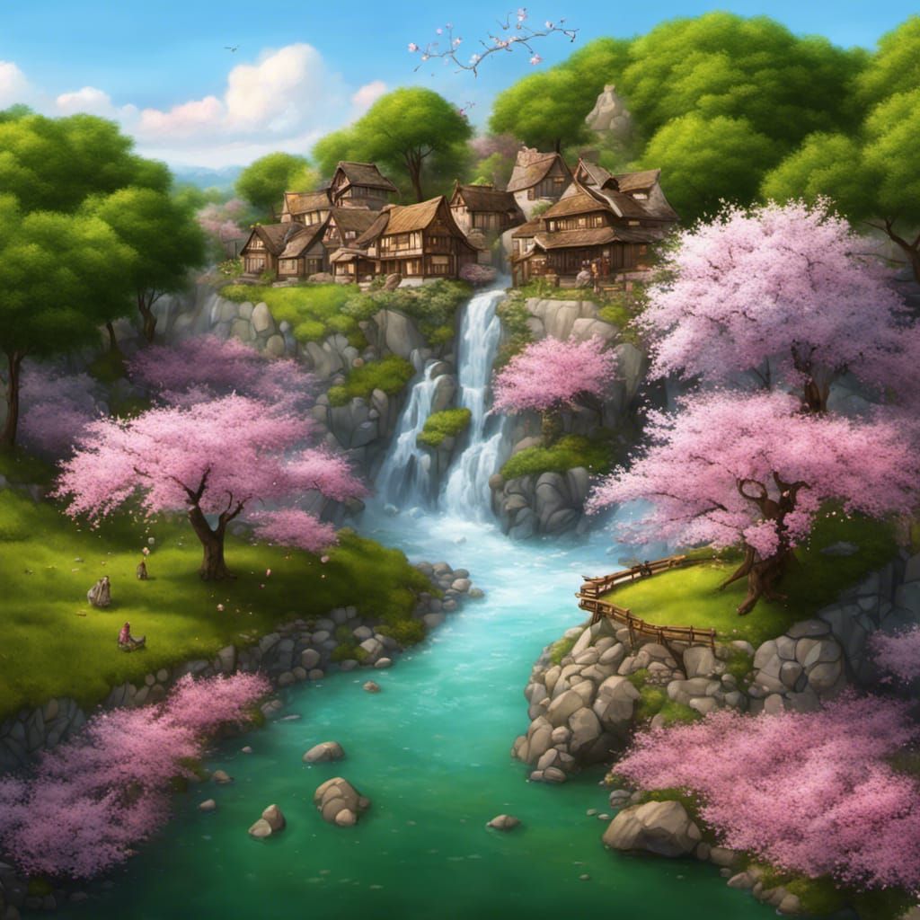 Cherry Blossom Village