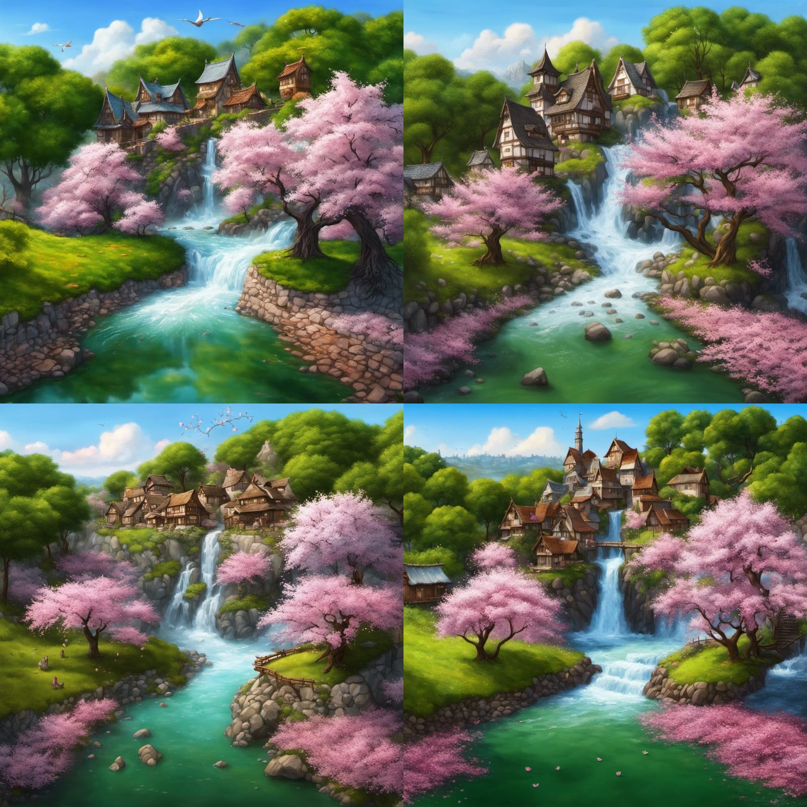 Cherry Blossom Village
