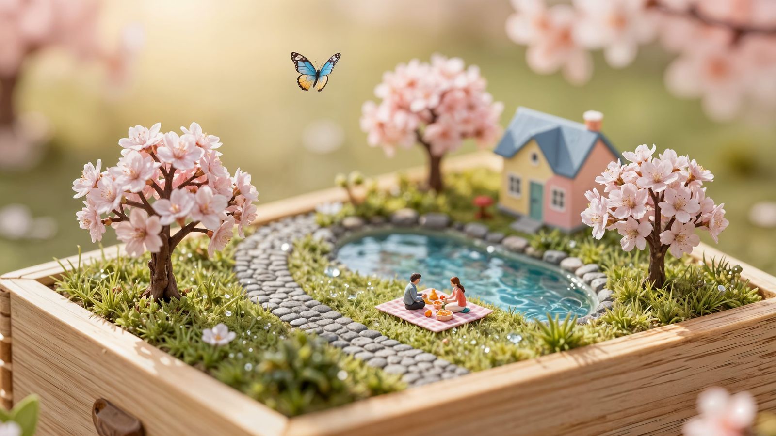 Blossom Box Picnic  by @Chib