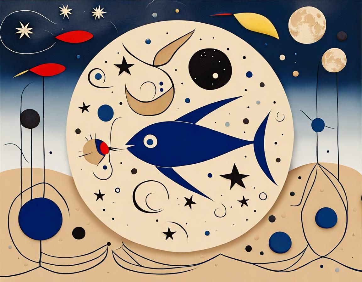 Moon fish  by @Asasello