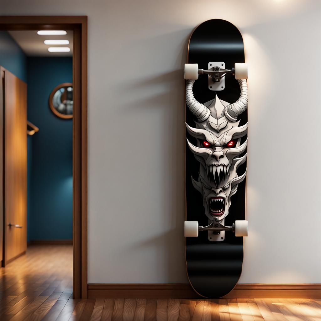 Skateboard AI Generated Artwork NightCafe Creator