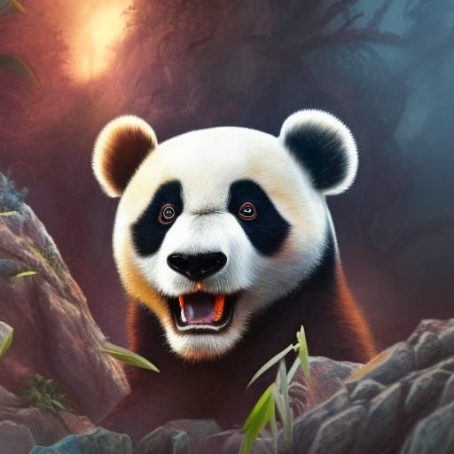 Another Panda - AI Generated Artwork - NightCafe Creator