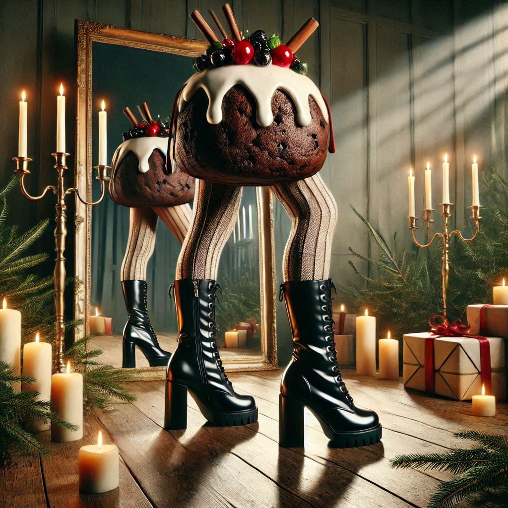 Christmas pudding fashion