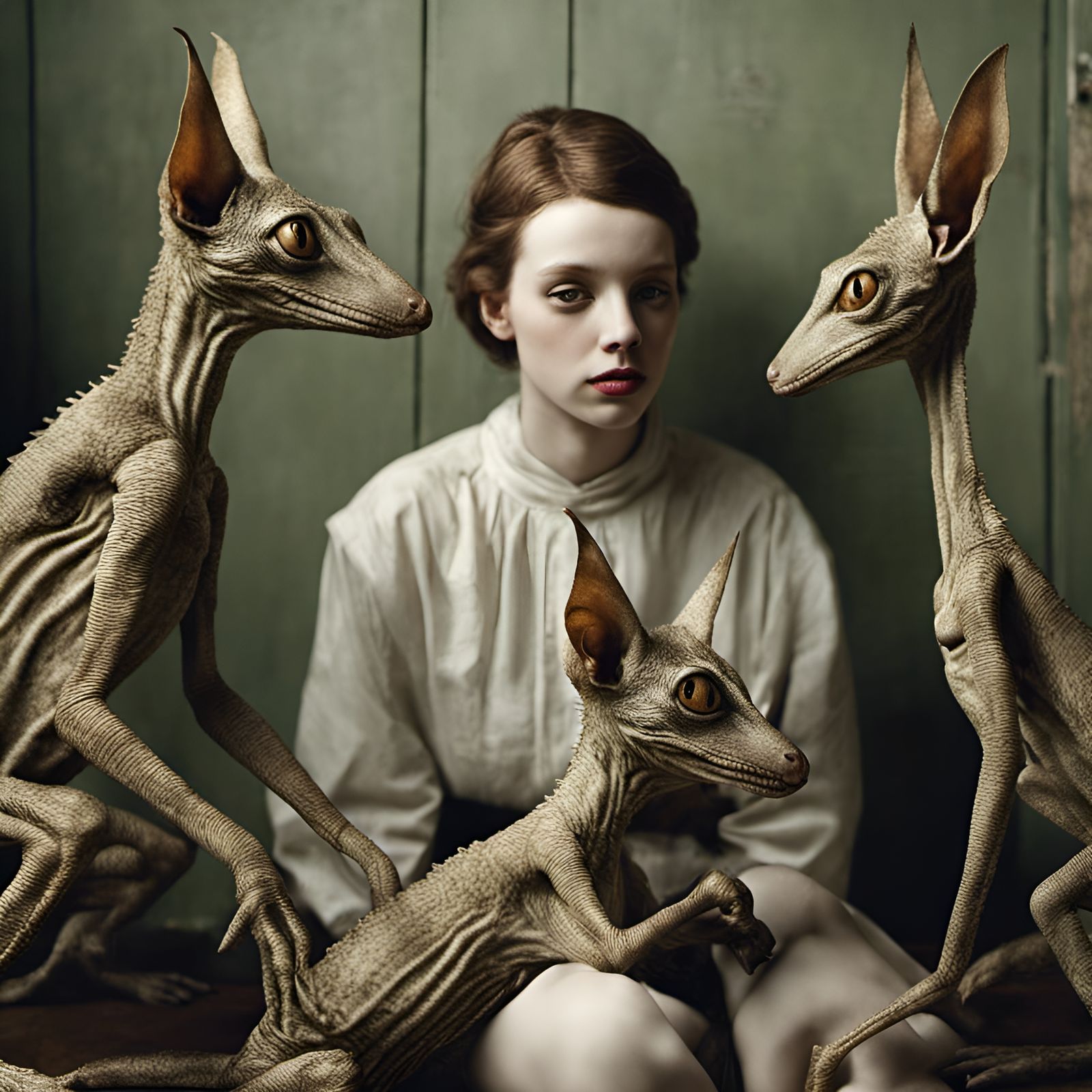 They are wearing Her out! AI Generated Artwork NightCafe Creator