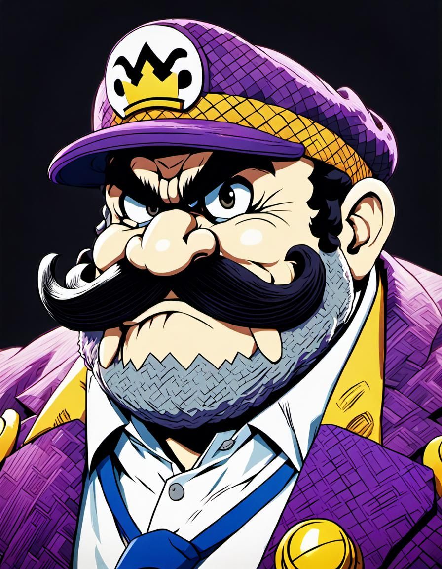 Anime Wario - AI Generated Artwork - NightCafe Creator