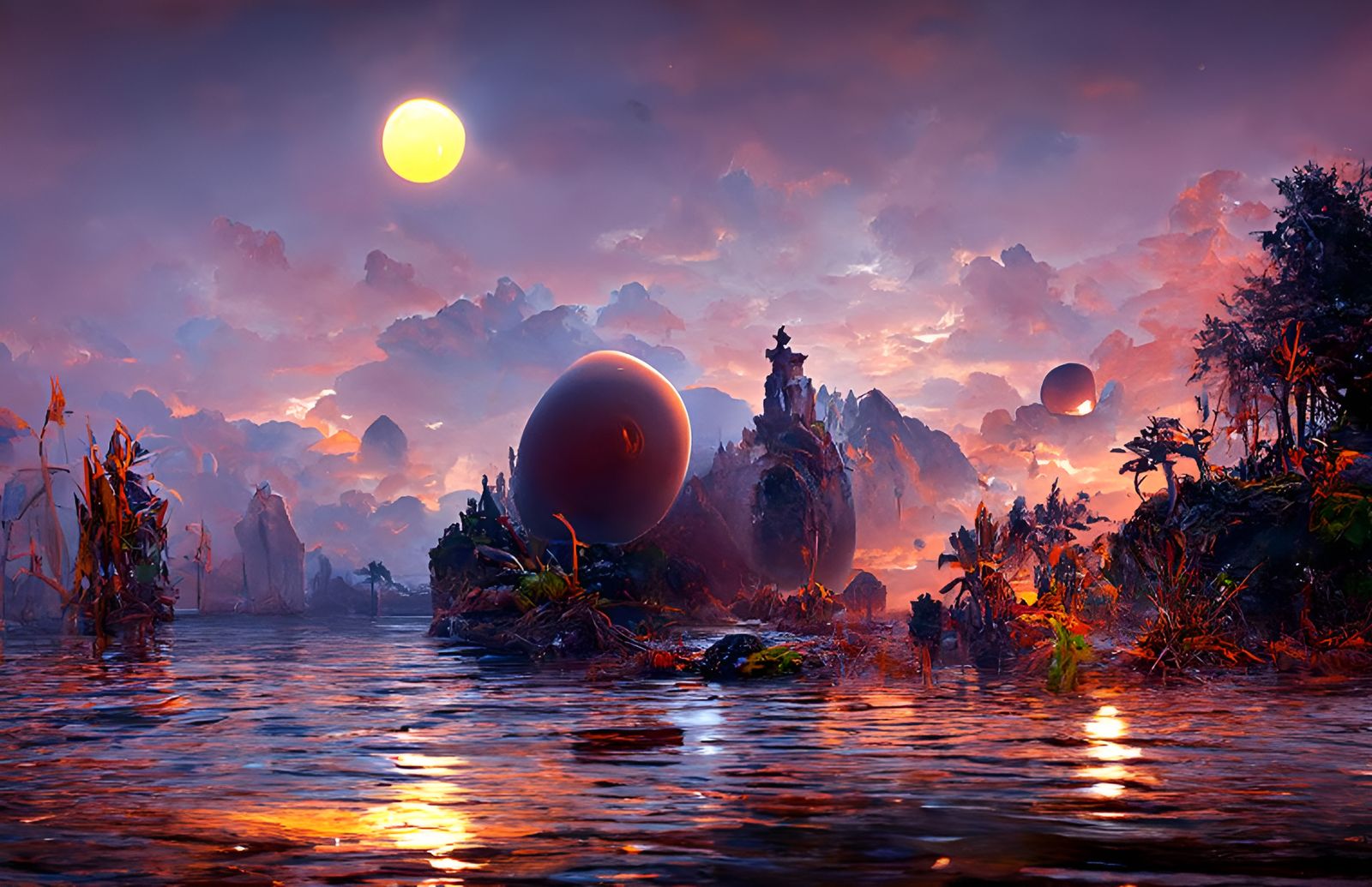 The Waters of Otherside  by @Quiet Volcano