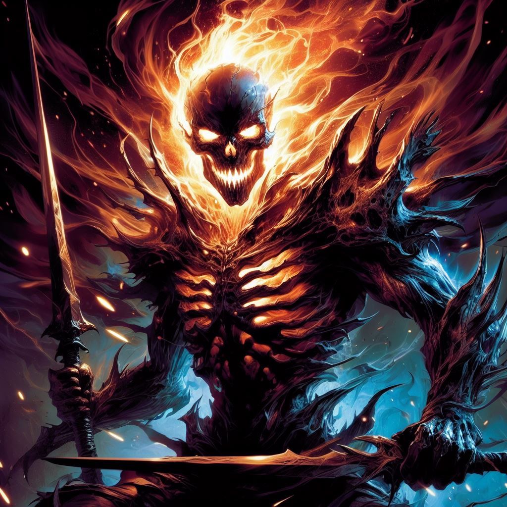 Dark ages Ghost rider