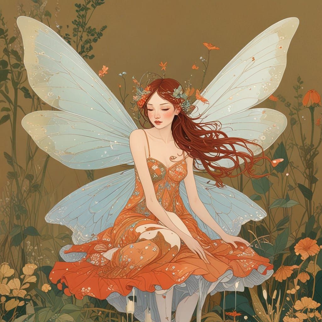 Fairy in Her Natural Habitat