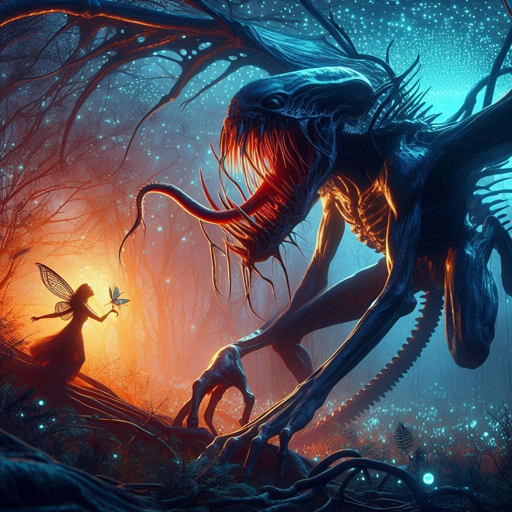 a terrifying encounter 